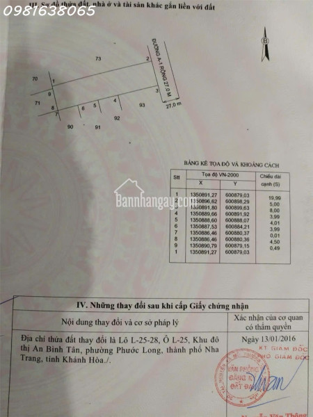 Chỉ 730 triệu/ lô có ngay lô đất đường nhựa. Diên Hoà - Diên Khánh