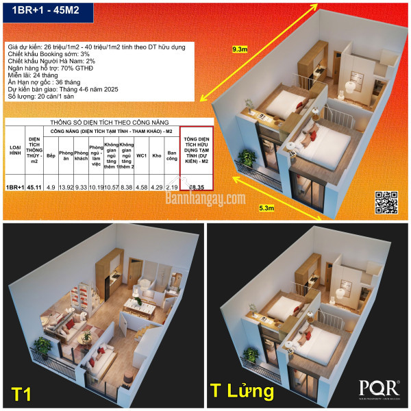 💥Cao tầng SunUrbanCity Bên mình đang có hàng ở 
🌹-Toà A1 Tầng 8 ( quỹ 1 - 16 căn )
🎁-Toà A1